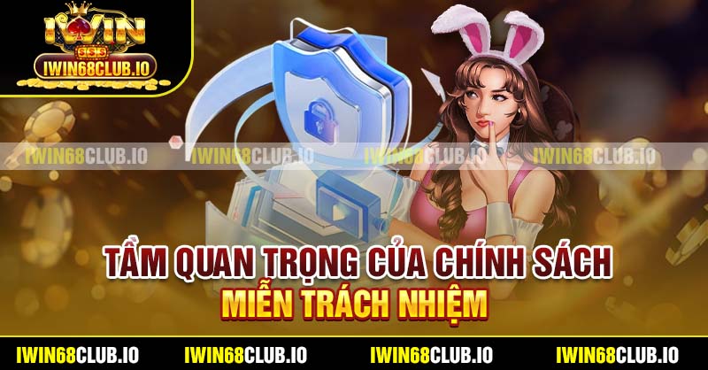 Tầm quan trọng của chính sách miễn trách nhiệm